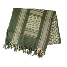 Арабский платок арафатка (GREEN/TAN) 109х100 см
